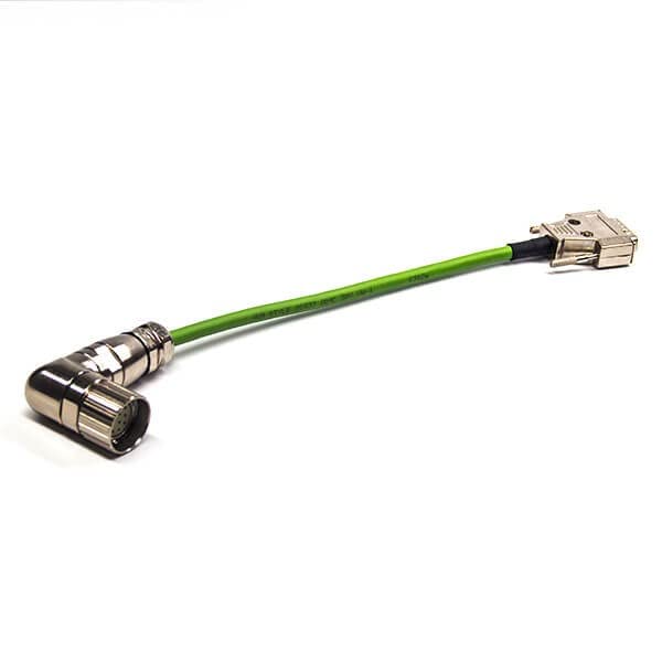 Servo Pan Tilt - Разъем DB15 (штекер) на угловой разъем