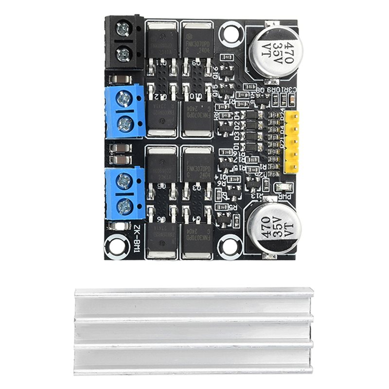 Motor Driver Module - Двухканальный модуль драйвера двигателя постоянного тока