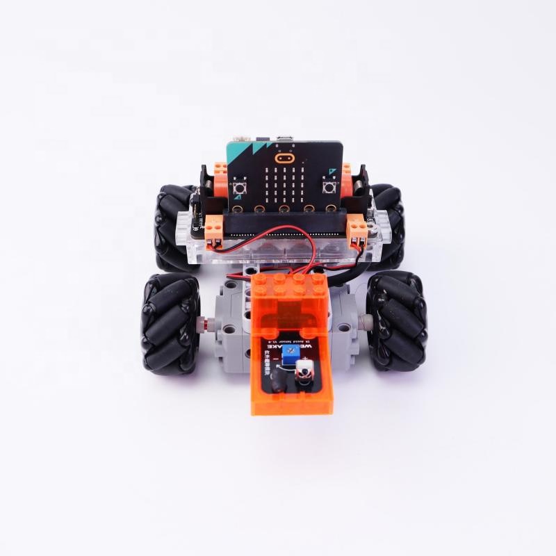 Microbit Robot - Набор для программирования робота-автомобиля Weebot 4WD