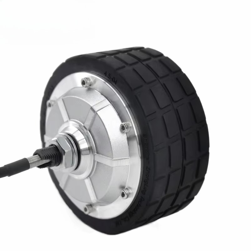 Robot Wheel - 4,5-дюймовый бесщеточный электродвигатель-сервопривод постоянного тока 24