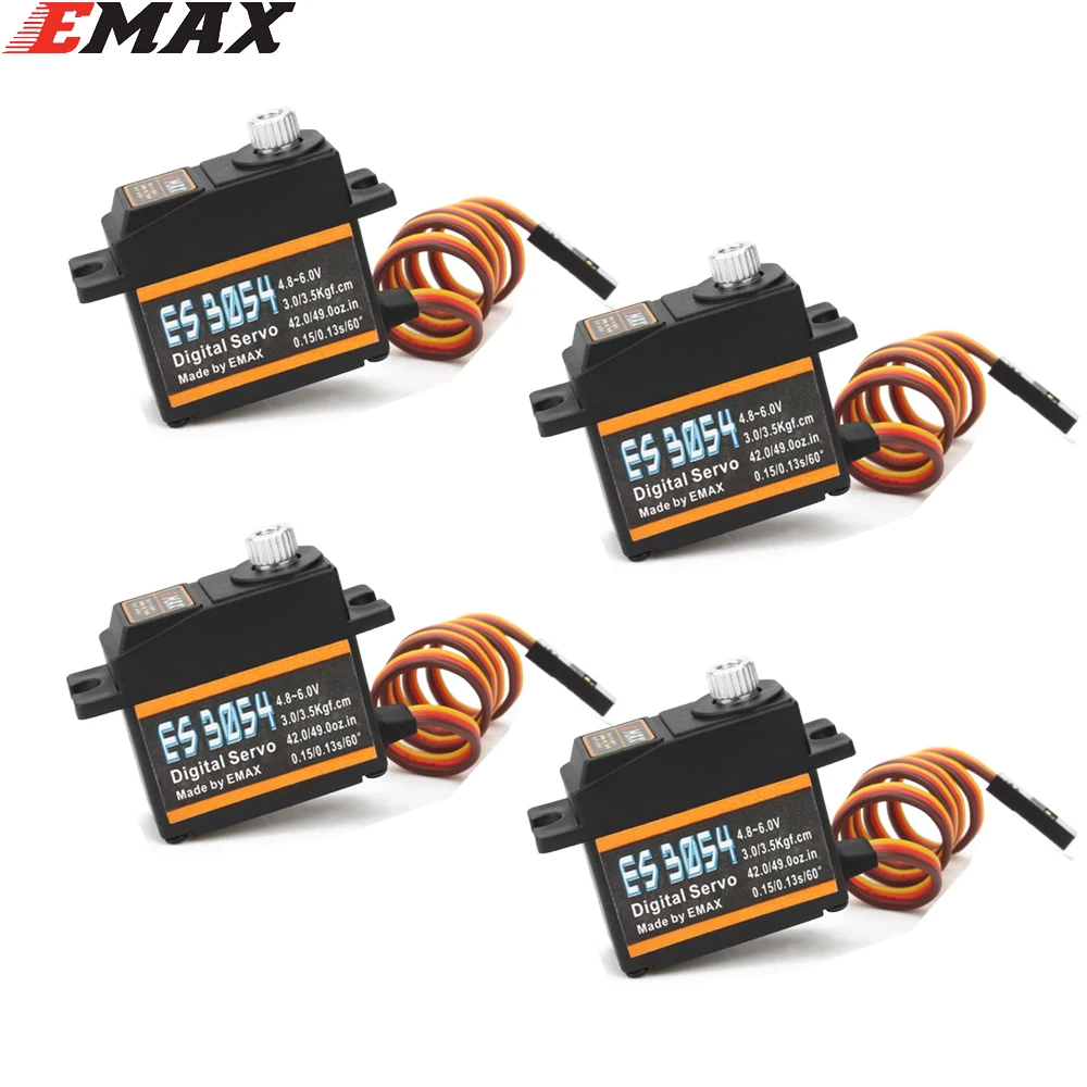 Servo Sg90 - EMAX ES08MDII ES08MD II металлическая Шестерня