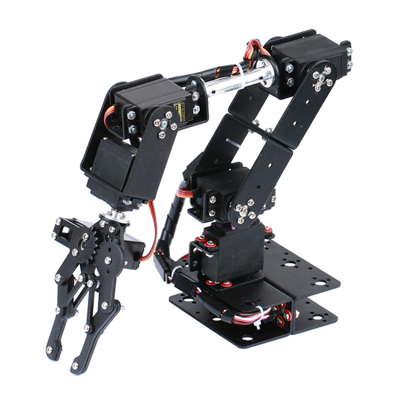 Robot Arm Kit - STEAM DIY 6-дюймовый робот из металлического