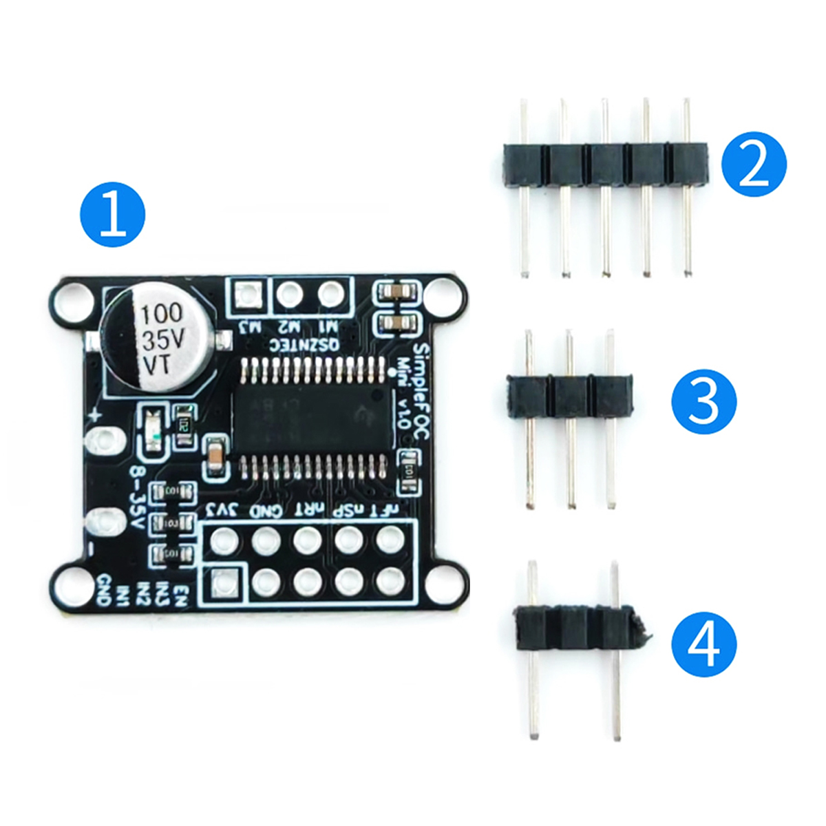 Motor Driver Module - DRV8313 Простая плата управления бесщеточным двигателем