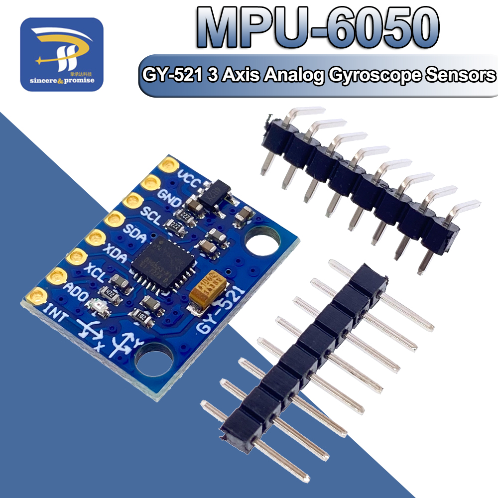 Accelerometer Mpu6050 - 3-осевые аналоговые датчики гироскопа IIC I2C