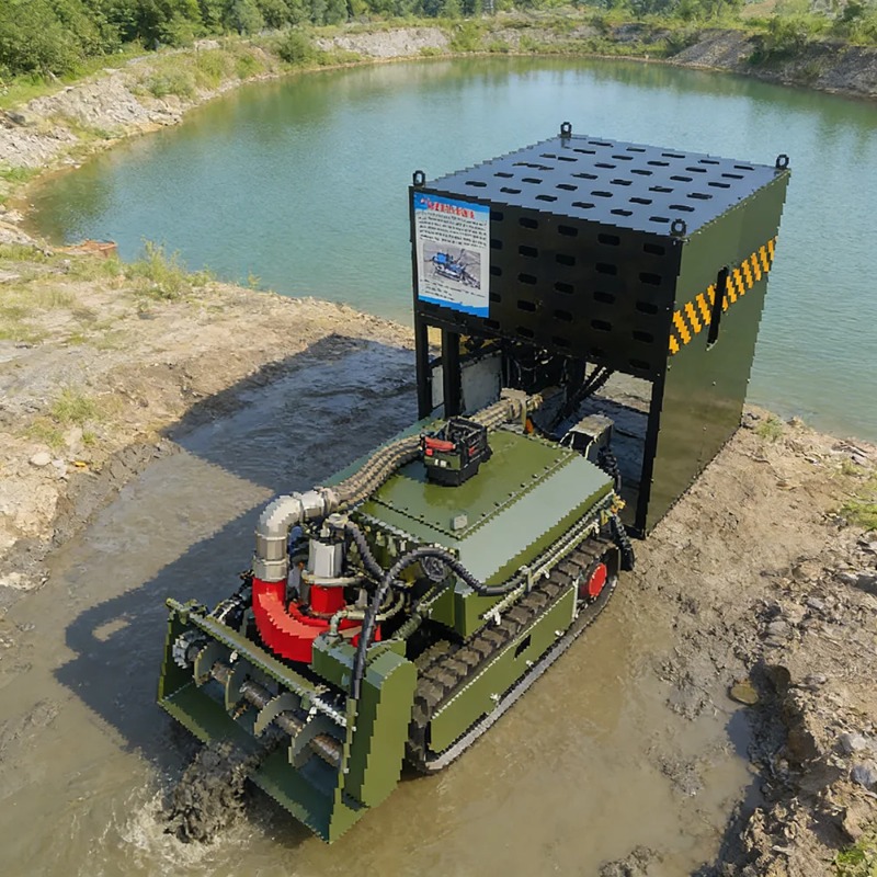 Компактный подводный робот-зем – обзор и цена Tracked Robot Chassis