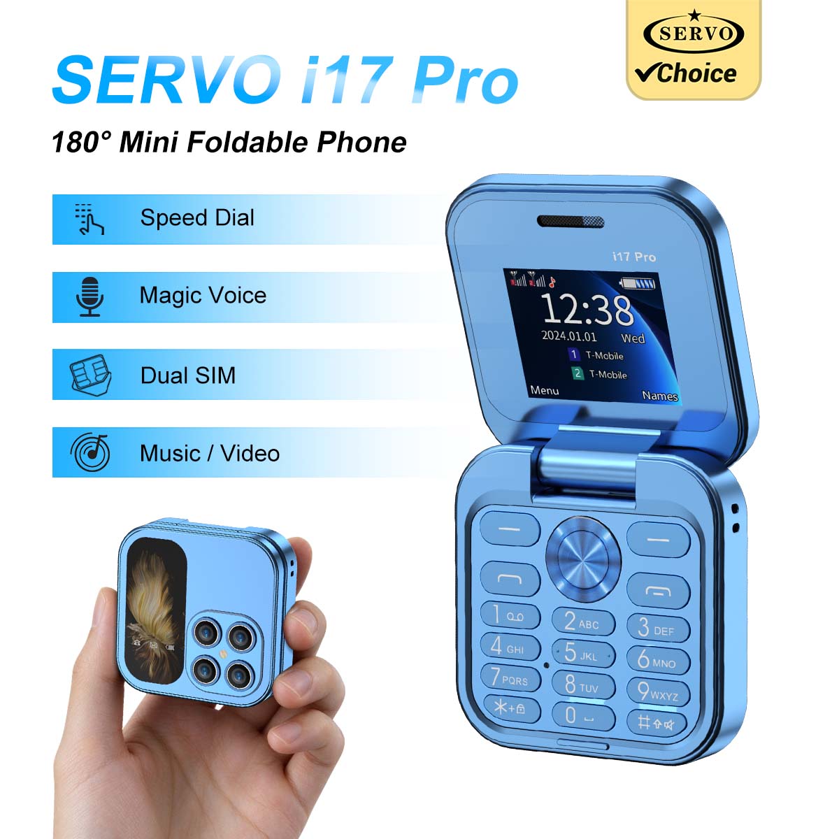 SERVO Mini – компактный складн – обзор и цена Servo Pan Tilt