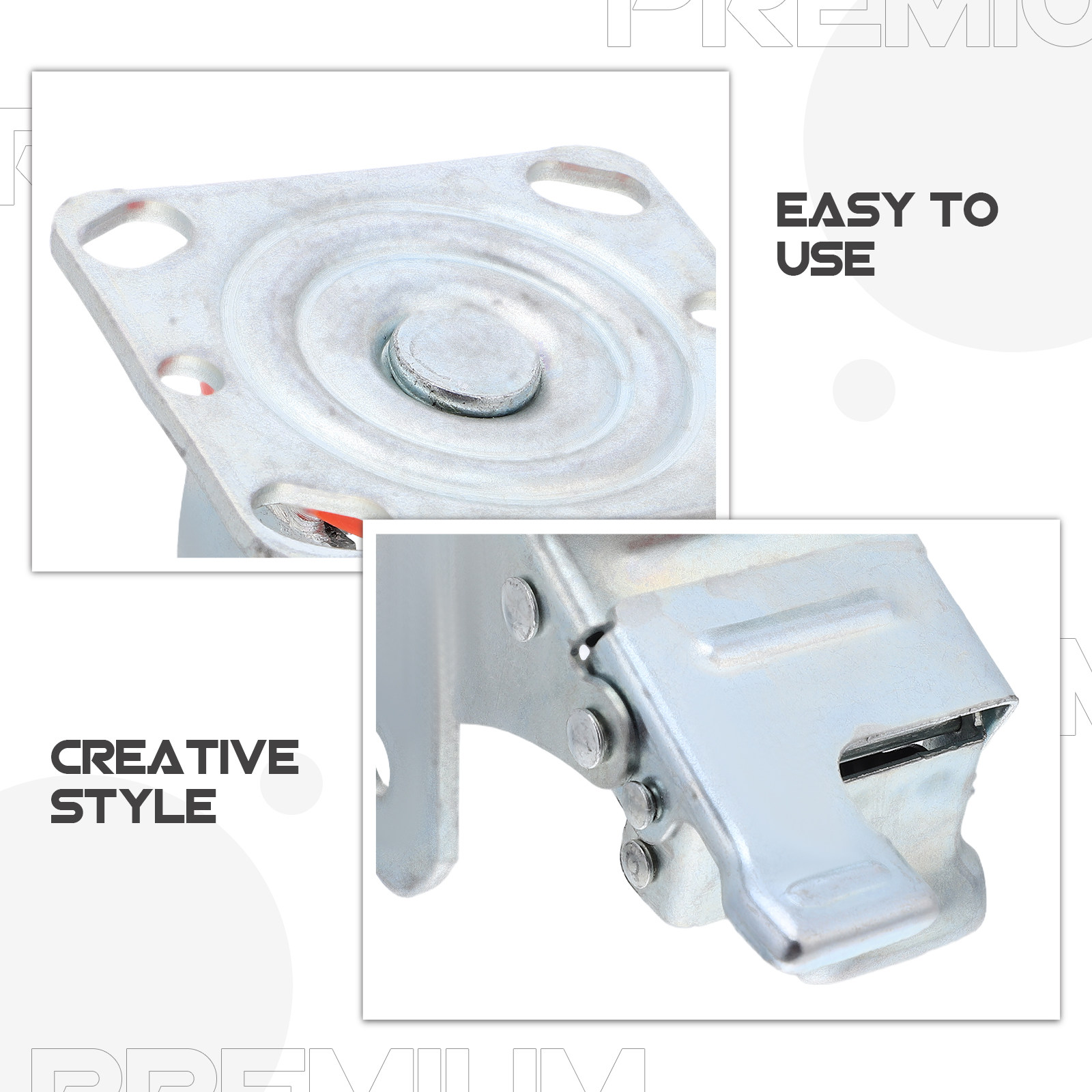 Поворотный кронштейн для колес – обзор и цена Caster Wheel