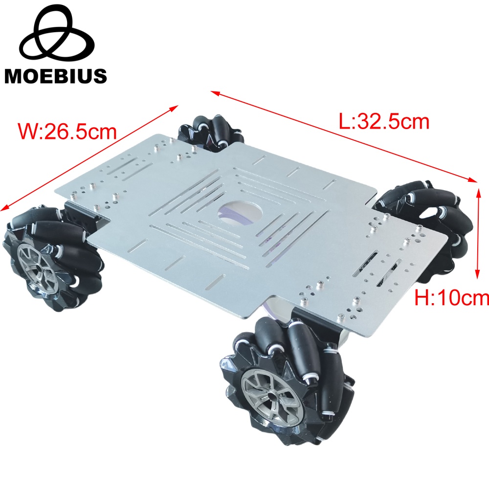 Комплект робота-машинки MOEBIU – обзор и цена Ros Robot
