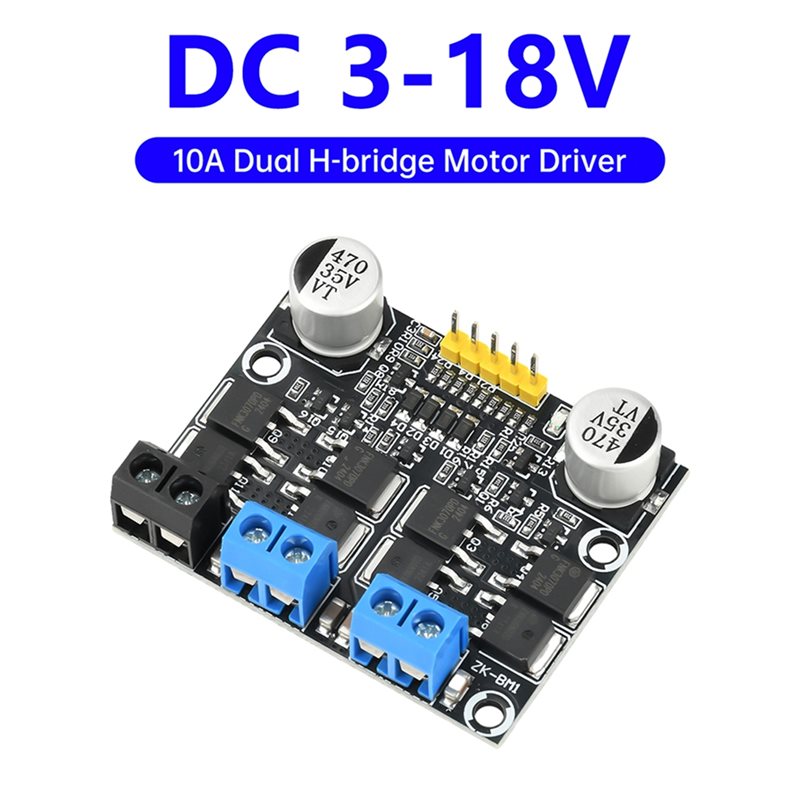 Двухканальный модуль драйвера  – обзор и цена Motor Driver Module