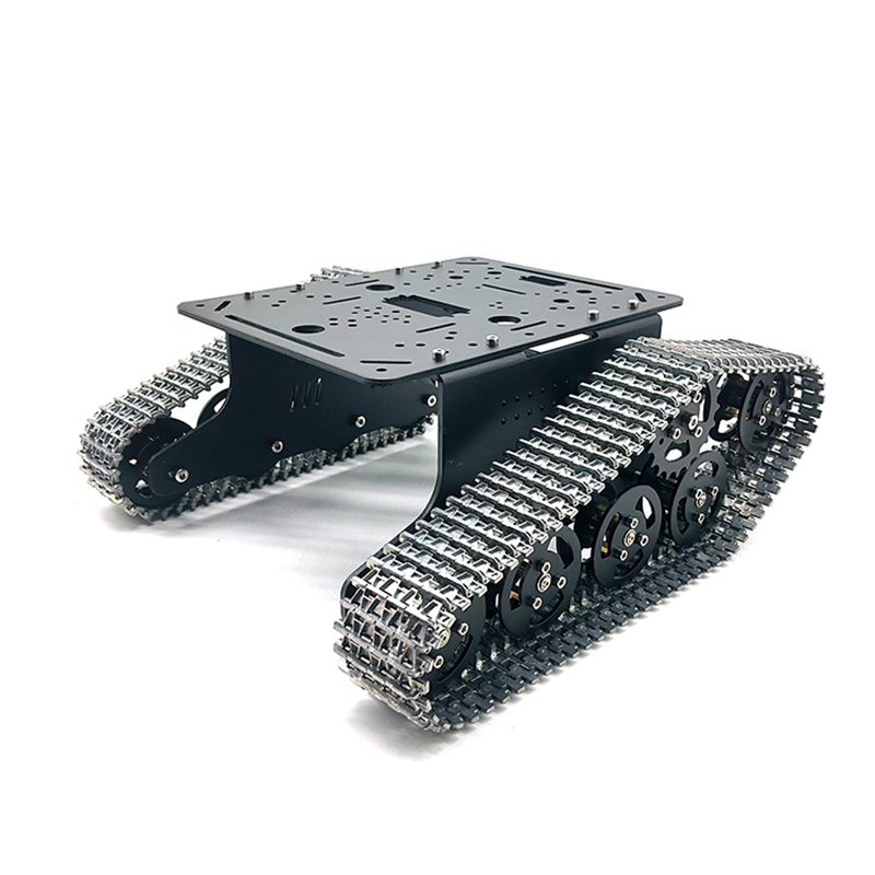 Металлическое шасси для танка  – обзор и цена Tracked Robot Chassis