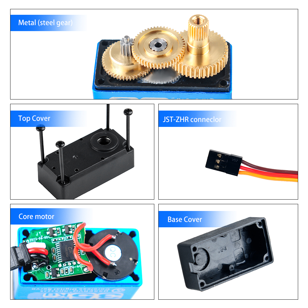 Цифровой сервопривод RDS3235 с – обзор и цена Servo Bracket