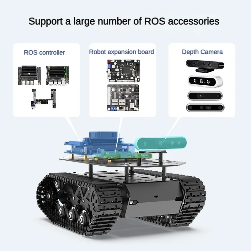 Комплект для сборки робота-тан – обзор и цена Robot Car Kit
