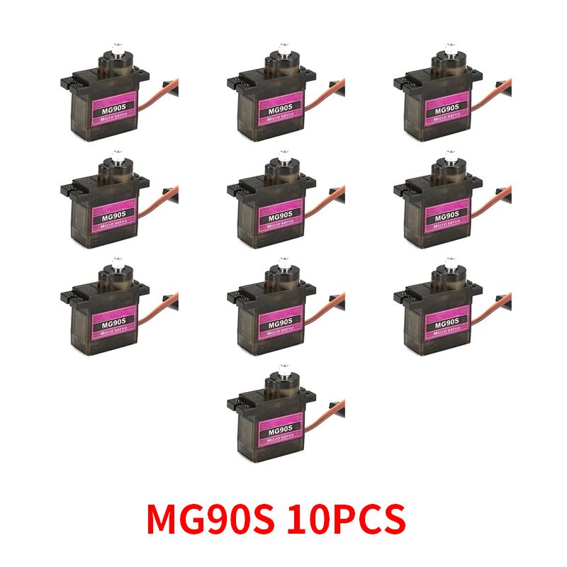 4/5/10/20 шт. MG90S металличес – обзор и цена Servo Sg90