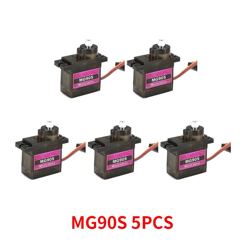 4/5/10/20 шт. MG90S металличес – обзор и цена Servo Sg90