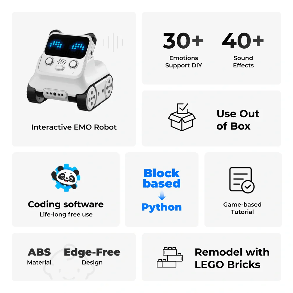 Интеллектуальный робот Makeblo – обзор и цена Robot Kit