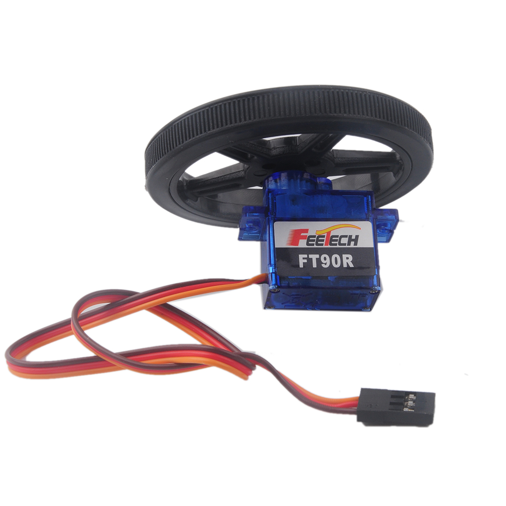 Feetech FT90R-C002 3 В микро ц – обзор и цена Microbit Robot
