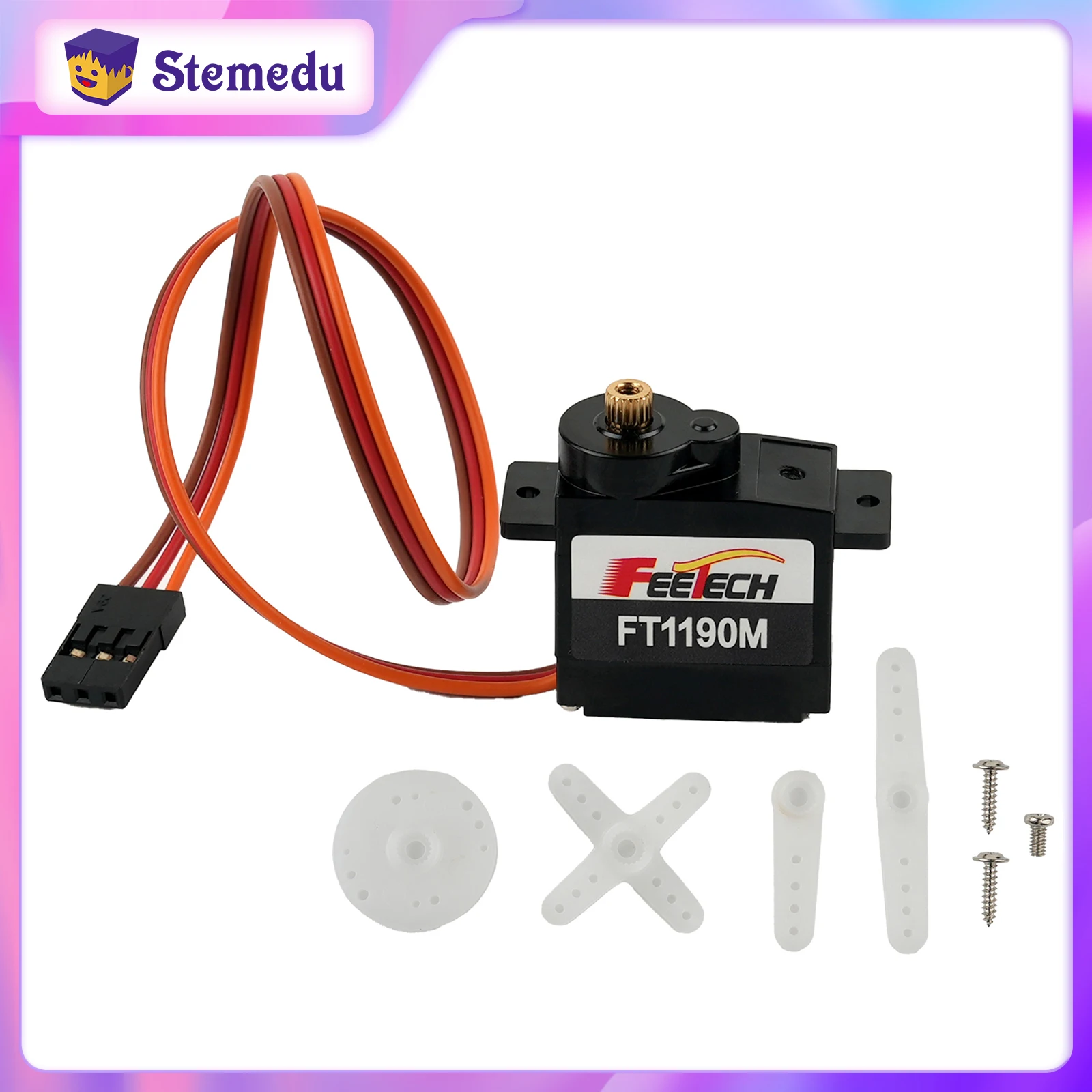 FEETECH FT1190M 4.8-6В 3.5кг М – обзор и цена Microbit Robot