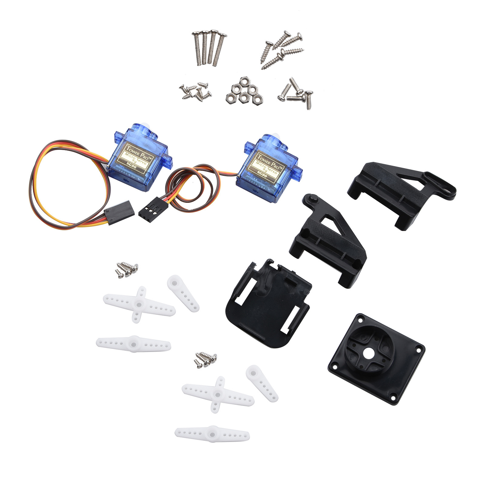 Нейлоновая двухосевая сервопла – обзор и цена Servo Kit