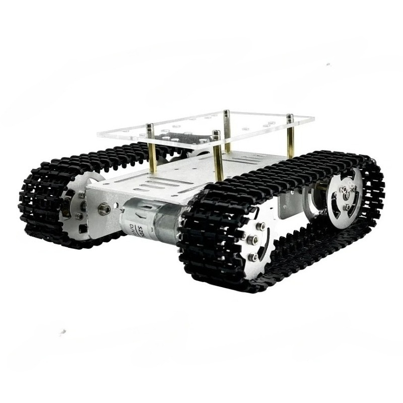 Интеллектуальное шасси с мотор – обзор и цена Tracked Robot Chassis