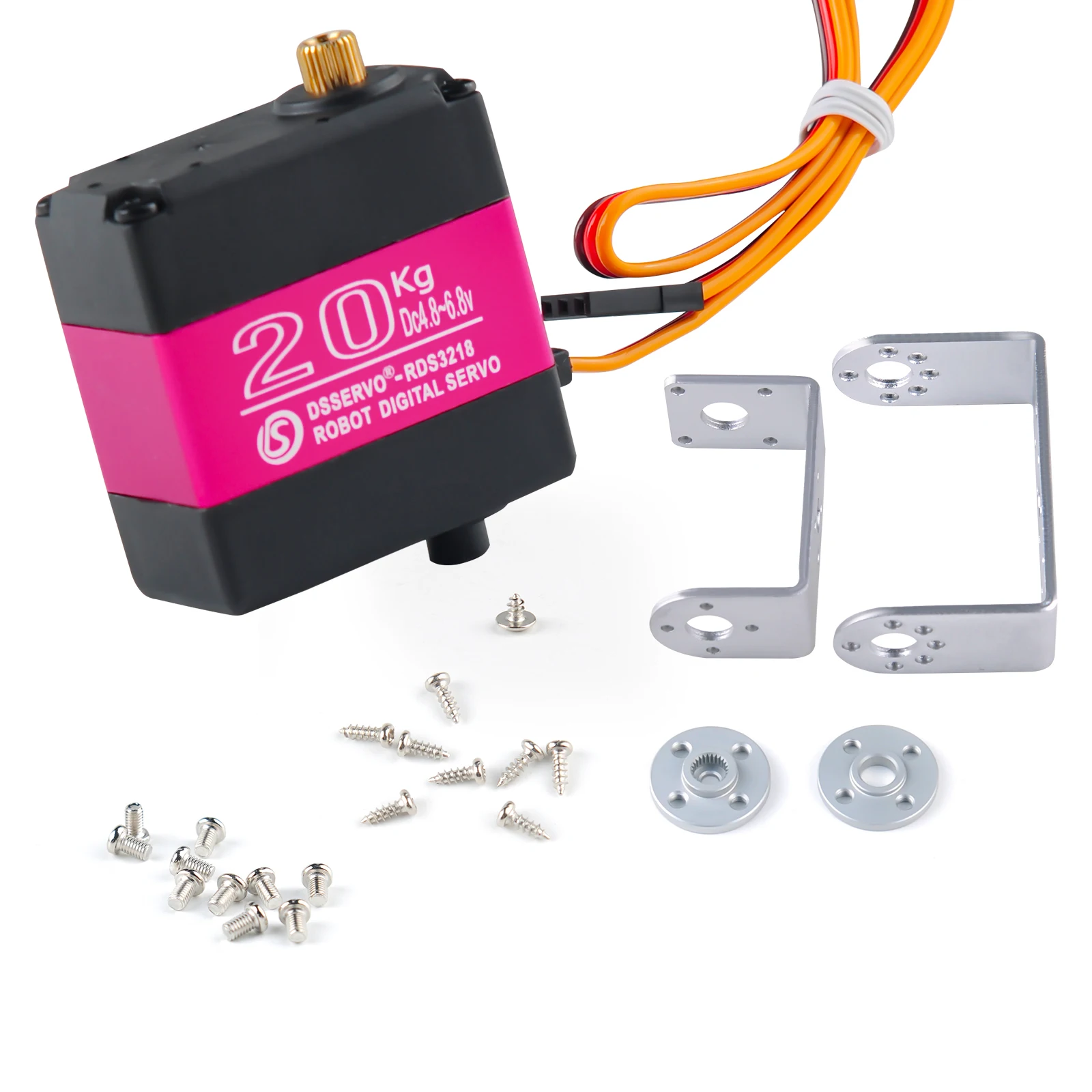 RDS3218 20 кг, 180/270 градусо – обзор и цена Servo Bracket
